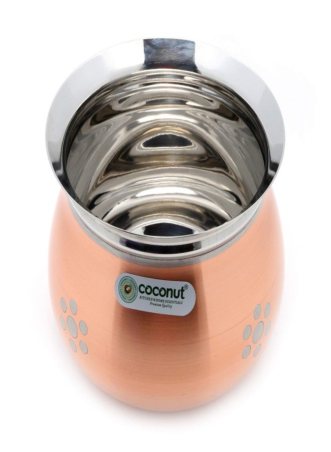 كوكونات وعاء طهي من الفولاذ المقاوم للصدأ بنكهة جوز الهند - وعاء ديزي هاندي - وحدة واحدة - السعة: 1850 مل - Image 2